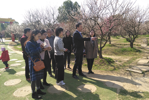 区文化体育和旅游局对光福景区4A级旅游景区评定复核工作进行现场指导