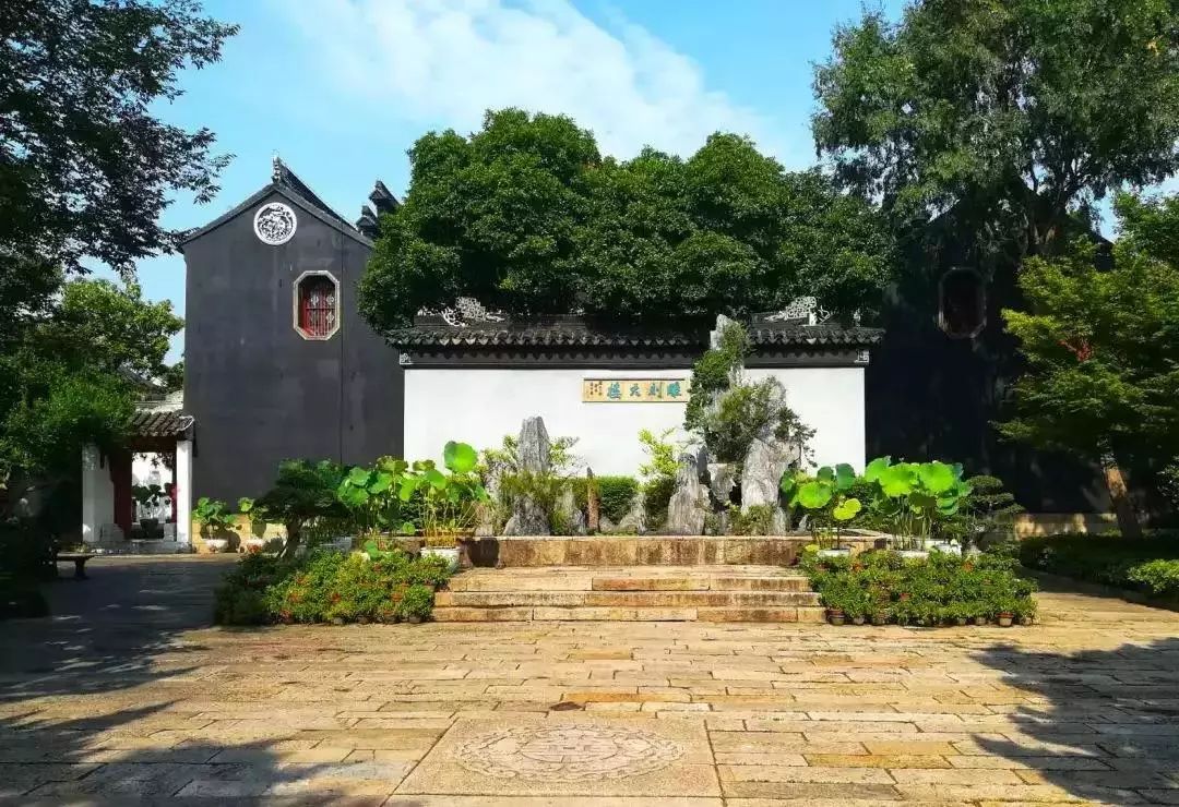 东山雕花楼里孩儿莲花期将尽，邀你来探楼赏花