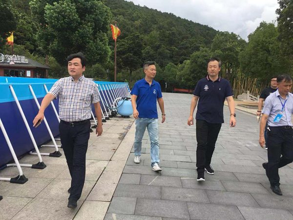 区文化体育和旅游局检查指导A级景区台风期间旅游安全防范工作