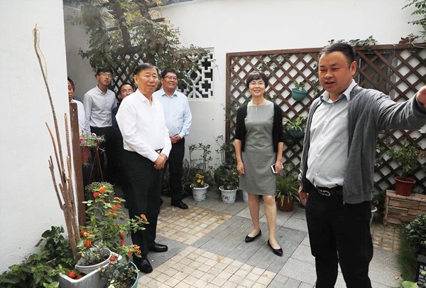 宁夏石嘴山市惠农区（经开区）考察团一行赴临湖镇考察特色民宿产业发展