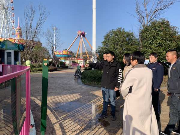 区文体旅行业第五小组开展景区游乐设施安全生产节前专项检查