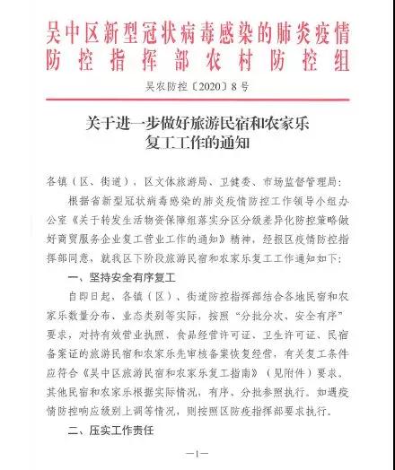 阔别月余，好久不见！首批68家民宿、61家农家乐，复工迎客啦~