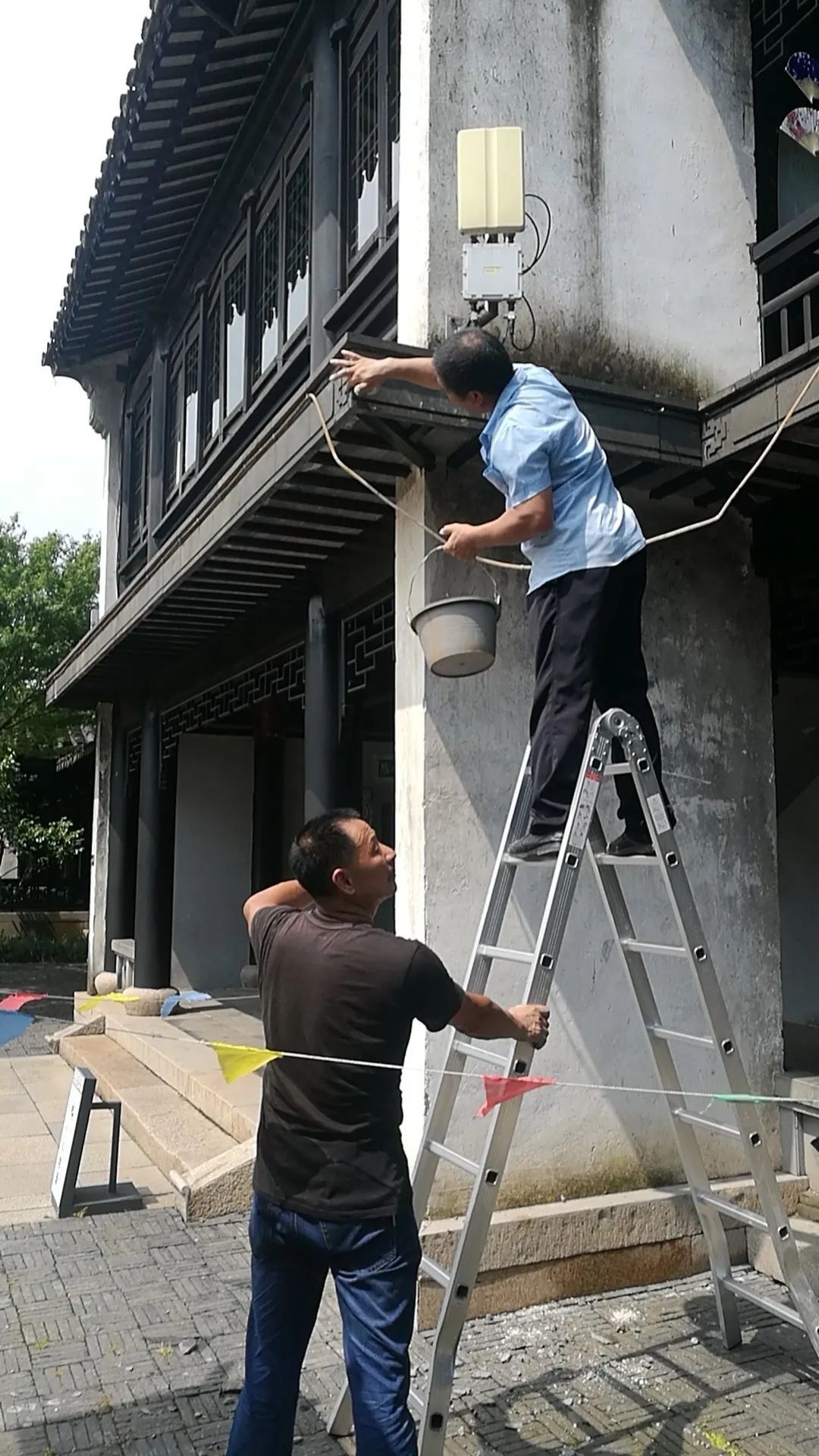 吴中防汛进行时，部分景区临时关闭