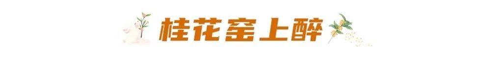 满城桂花香，这里的可！以！吃！