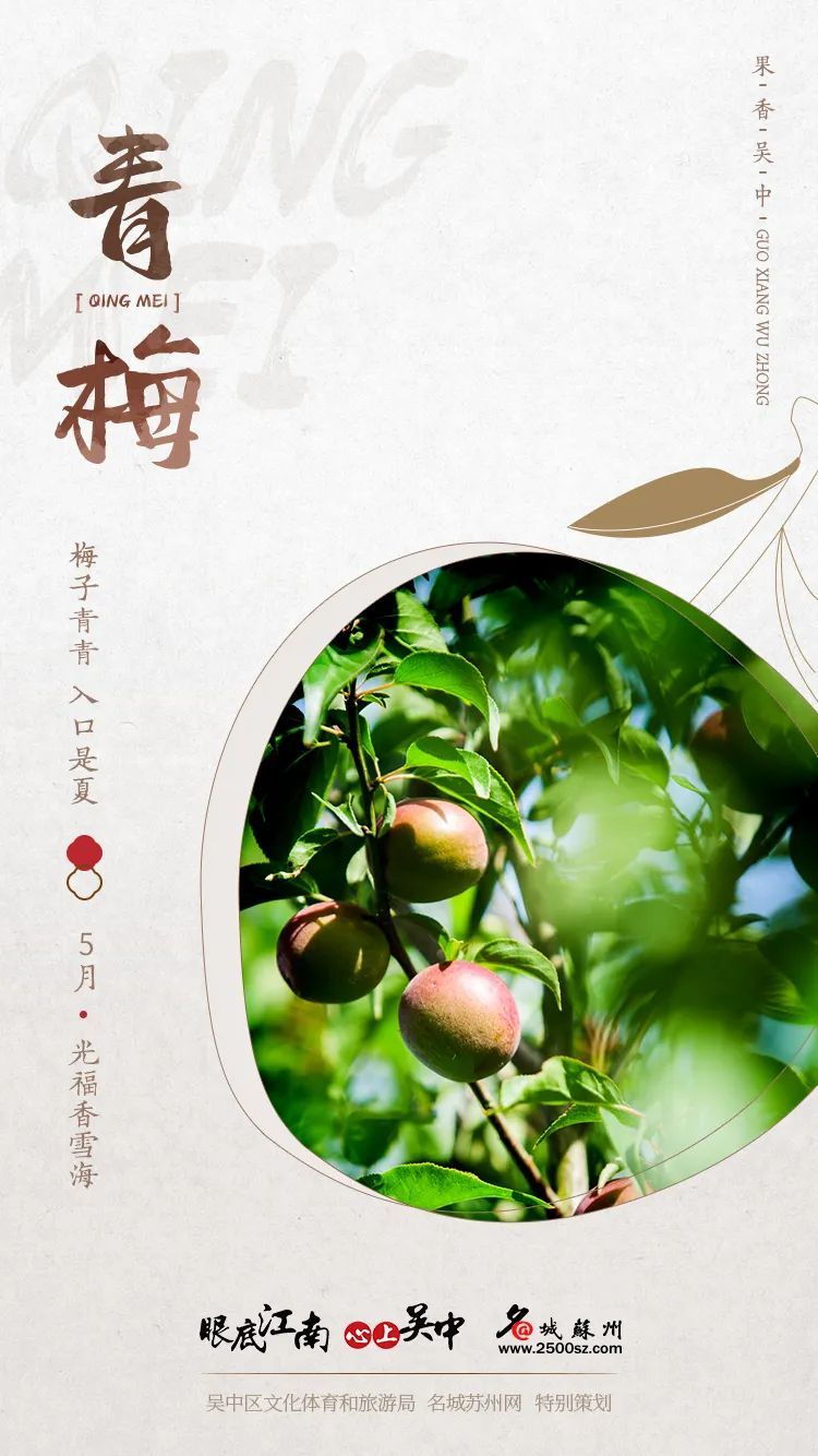 果香吴中，甜美四季！安排！