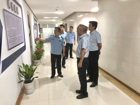 省文旅厅马龙副厅长一行赴吴中调研文旅执法工作
