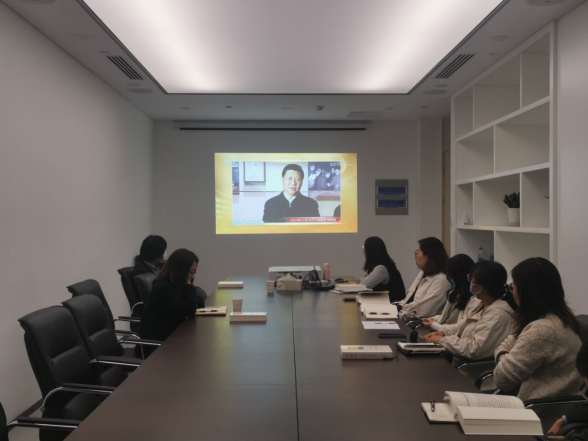 吴中区文体旅局机关党委组织收看【党课开讲啦】——学习贯彻习近平外交思想