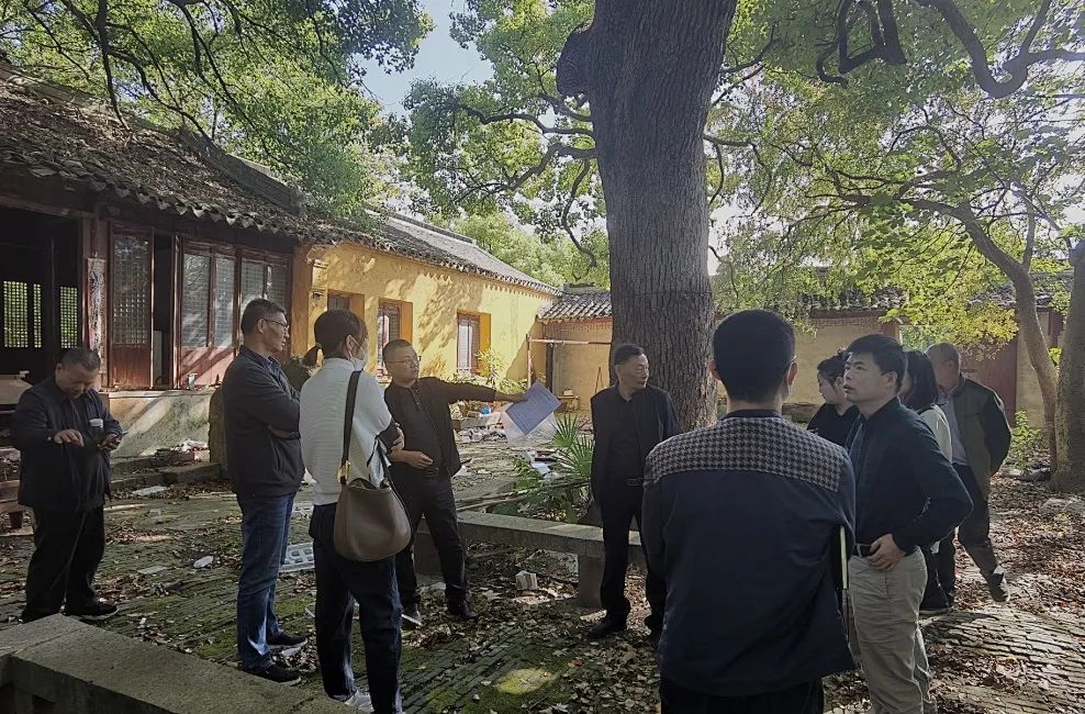 韩世忠祠堂保养性修缮工程正式启动