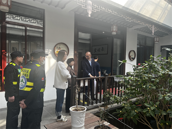 旺山开展旅游民宿消防安全检查工作
