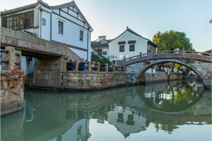 水乡入画，水墨浓淡总相宜
