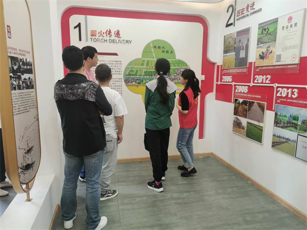 区文体旅局机关党支部联合区旅游推广服务中心党支部开展“走看学做比党建”主题党日活动