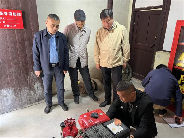 市文广旅局领导带队检查古镇景区假日旅游安全工作