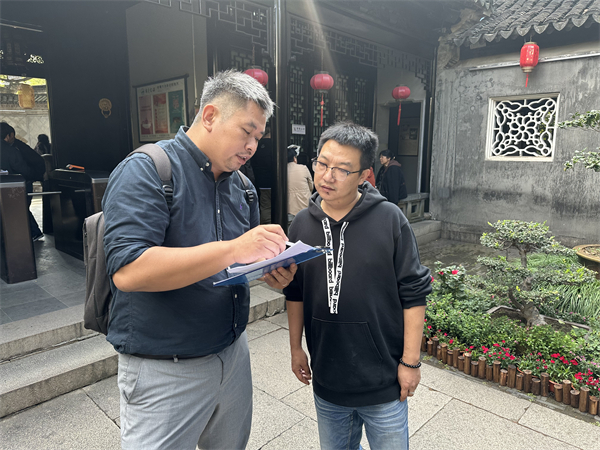 区文体旅局对木渎古镇景区开展安全隐患“回头看”行动