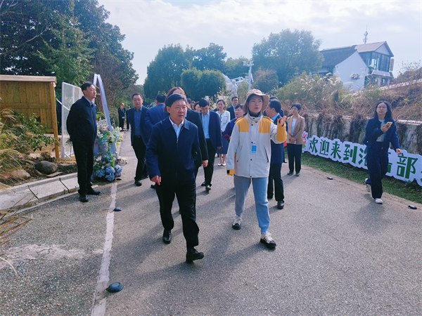 省发改委实地验收旺山文旅风情小镇创建工作