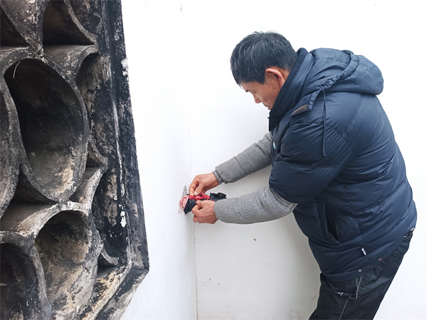 启园景区做好防寒保障工作