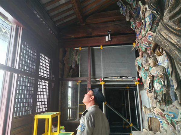 紫金庵开展既有建筑安全隐患排查工作