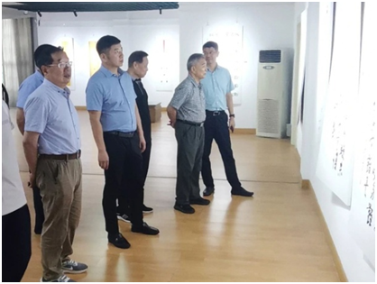 剑胆文心——苏州市第三届退役军人书法篆刻 十二人联展走进胥口