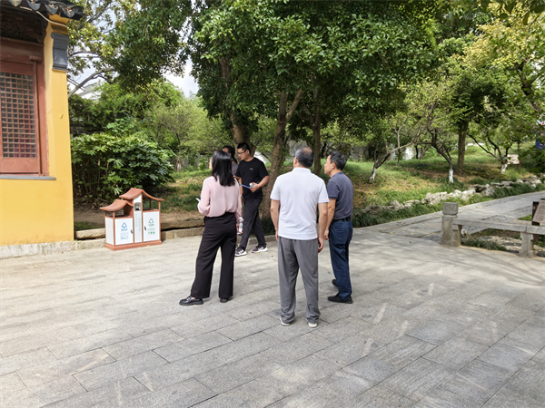西山景区开展国庆节前安全检查工作