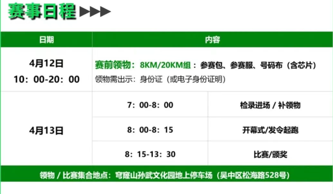 报名倒计时！“2025吴中四季越野赛”赛前指南