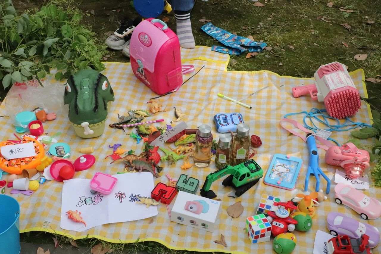 美好春日，童趣无限！尹山湖美术馆儿童跳蚤市场本周六开启~