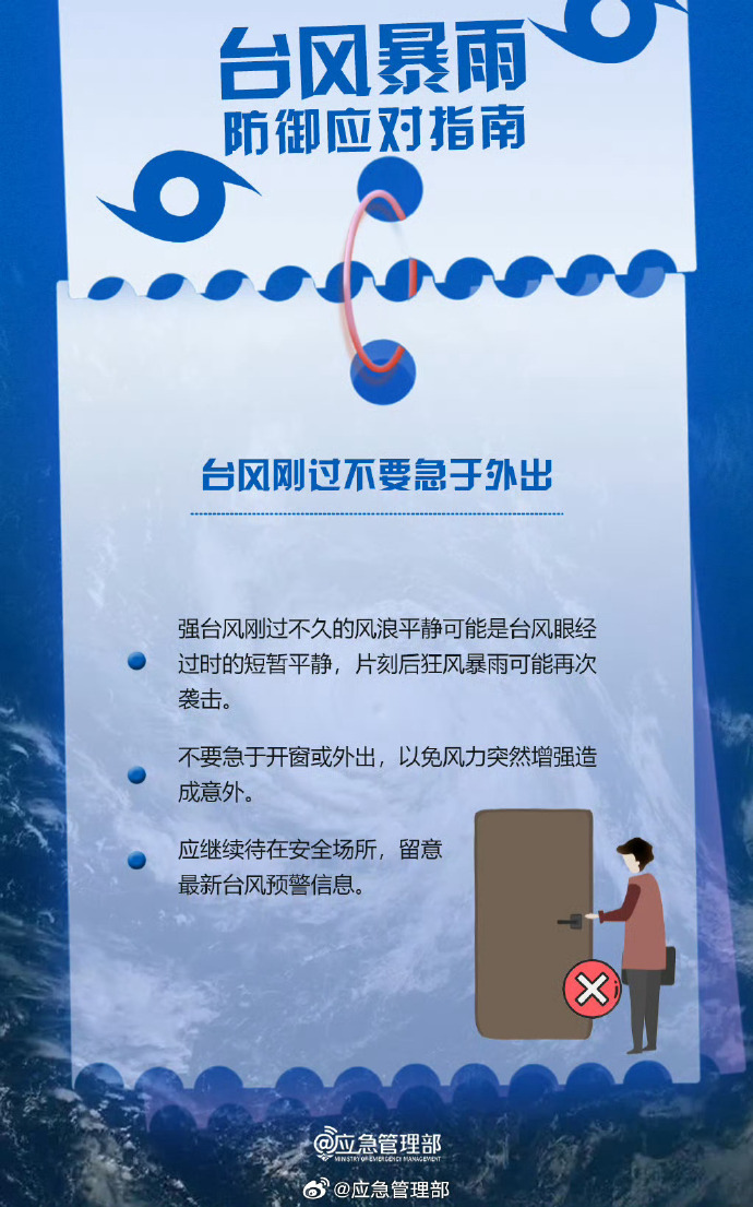 台风暴雨防御应对指南请查收