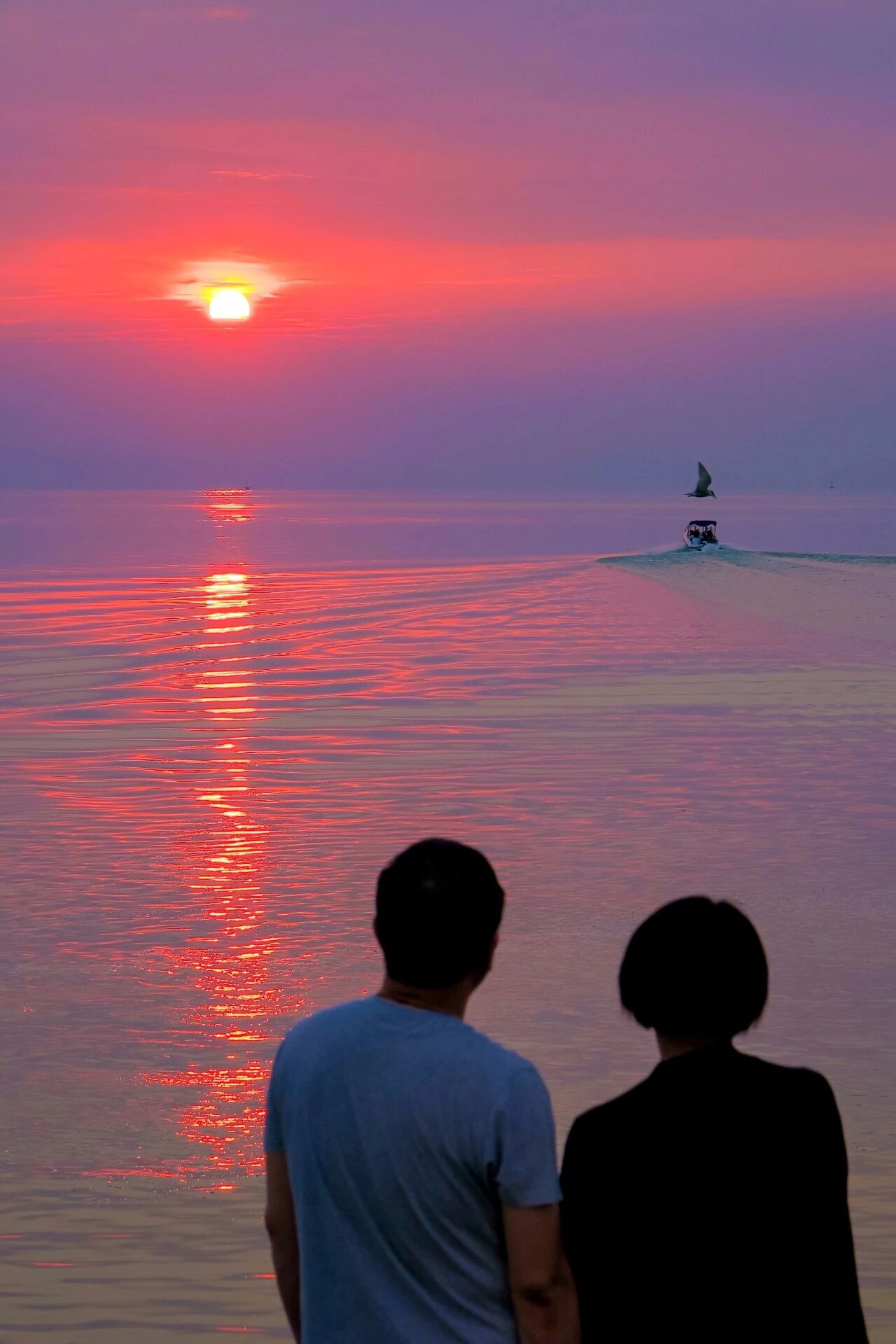 闯入橘子海般的黄昏，浪漫值满分