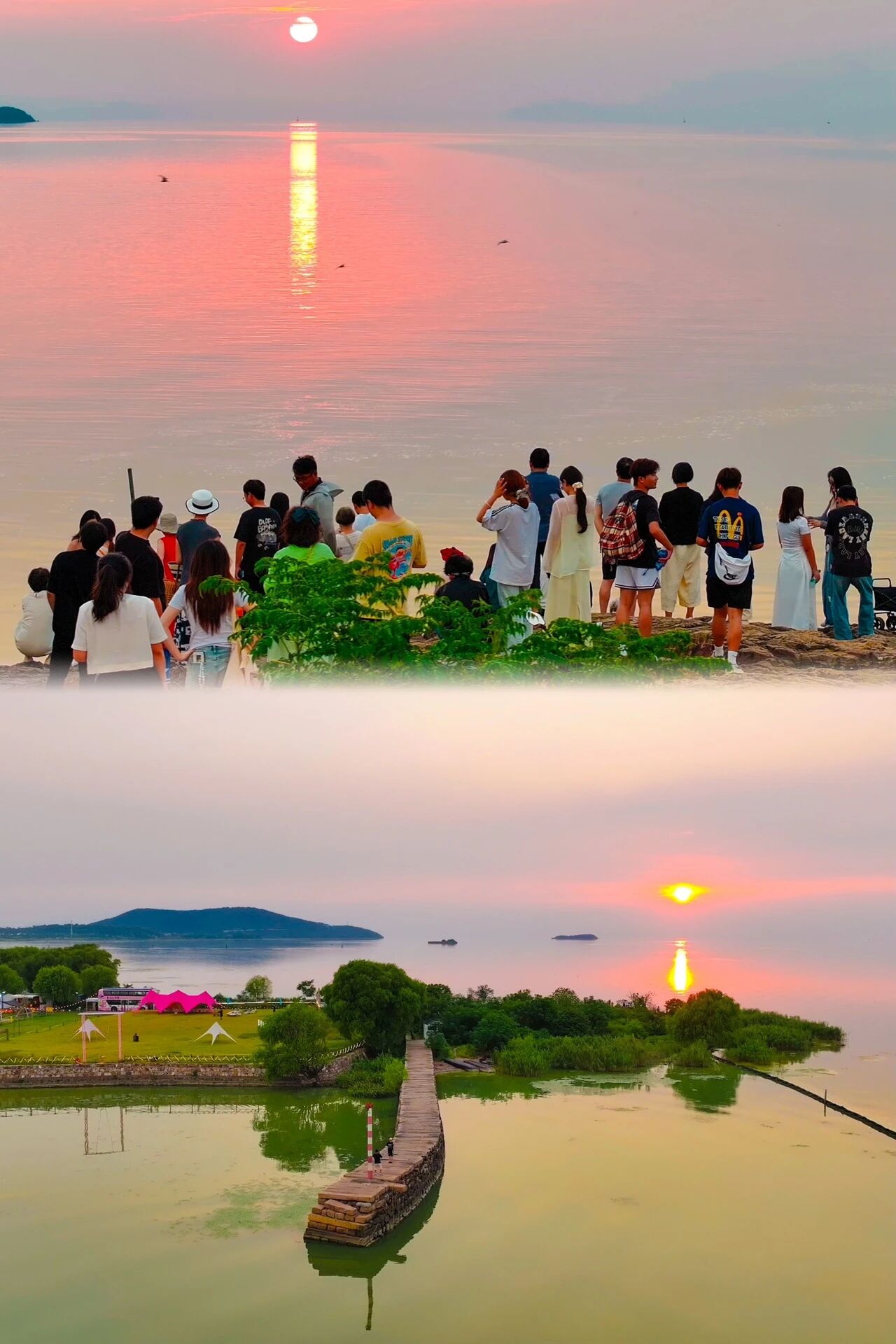 闯入橘子海般的黄昏，浪漫值满分
