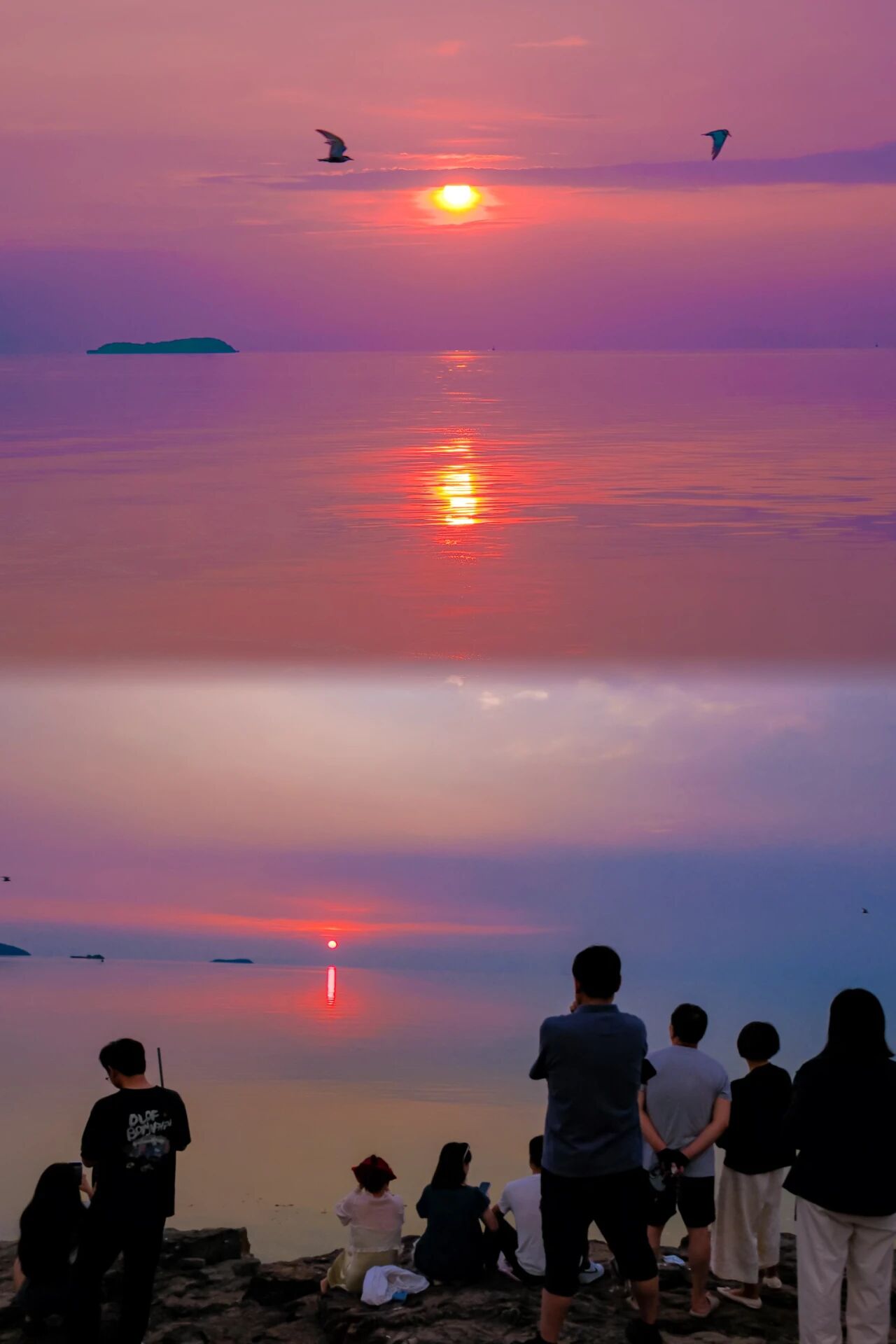 闯入橘子海般的黄昏，浪漫值满分