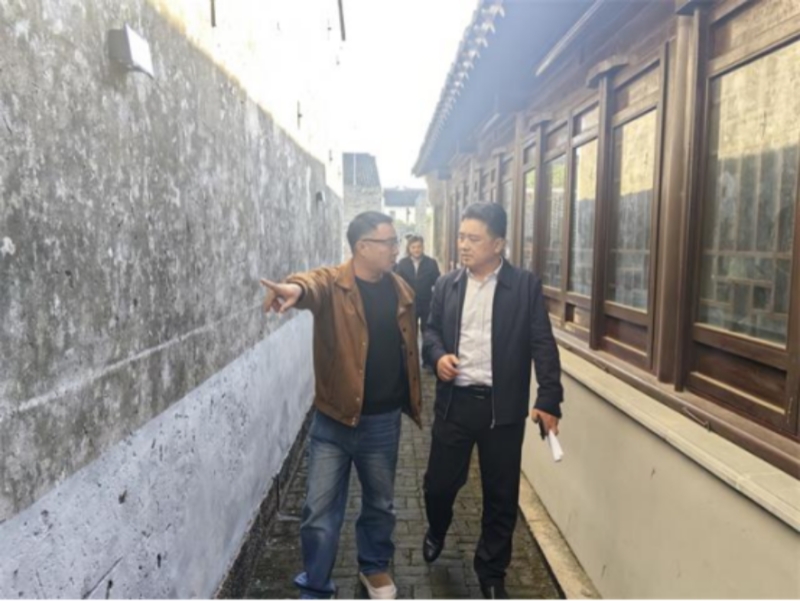 甪直古镇景区开展文保、控保、历史建筑安全检查