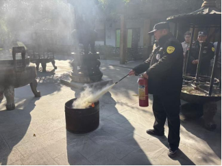 光福景区扎实开展工作 筑牢消防安全“防火墙”