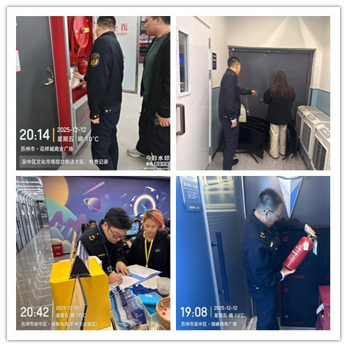 吴中区文体旅局开展网吧安全隐患专项排查整治行动