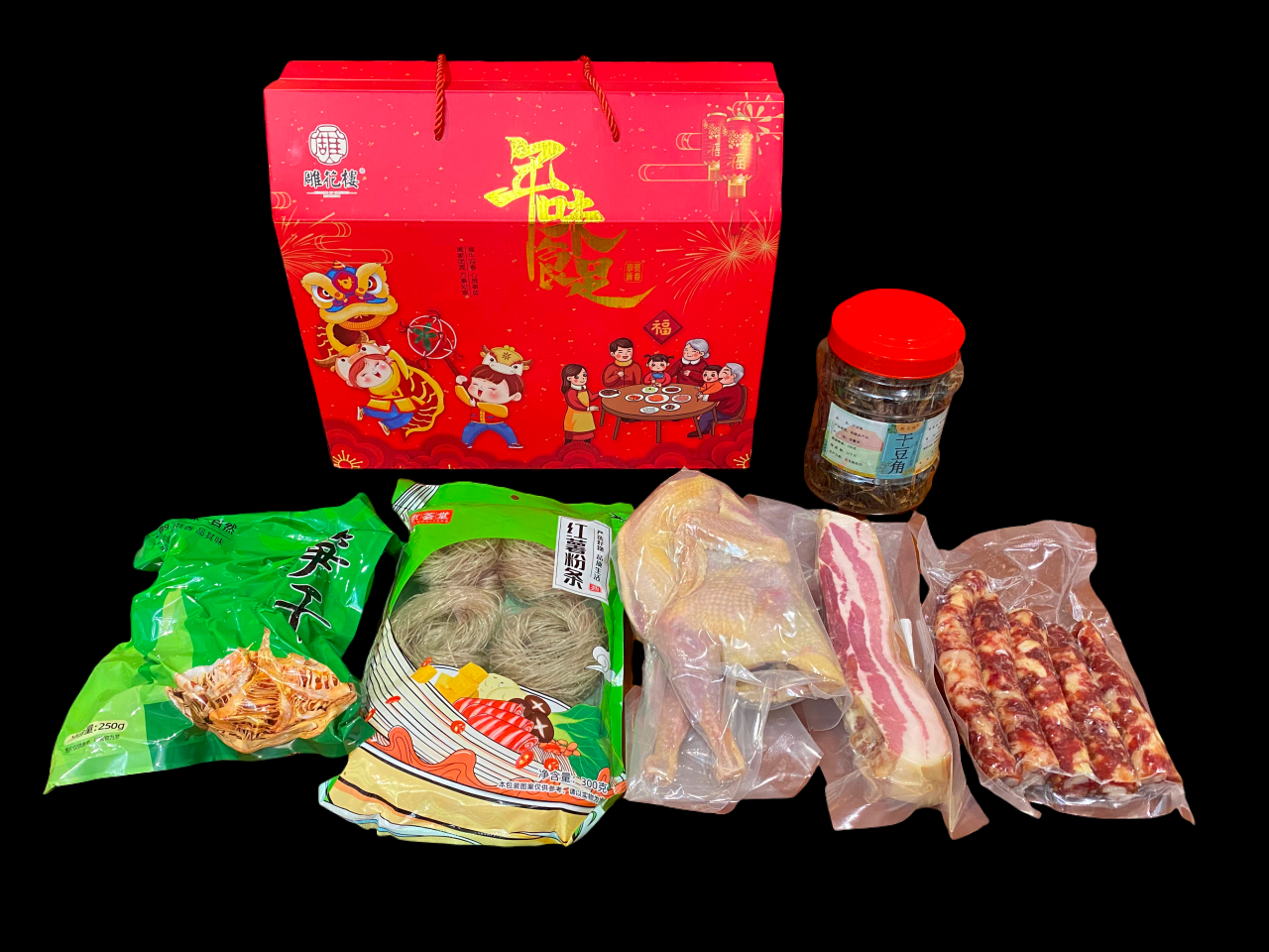 备年货的快乐就是：全！都！要！