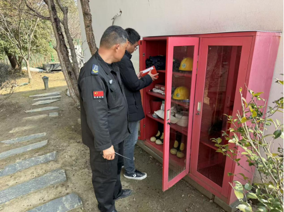 光福景区开展节前安全大检查，守护新春平安游