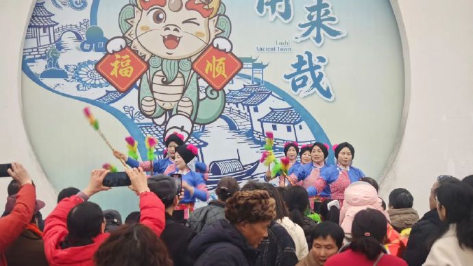 央视聚焦！古镇江南年味正当时