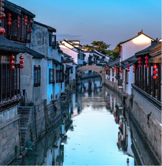 粉墙黛瓦，晕染甪直千年古韵