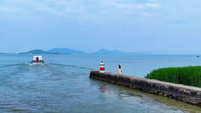 乘船20分钟，把夏天调成慢镜头~