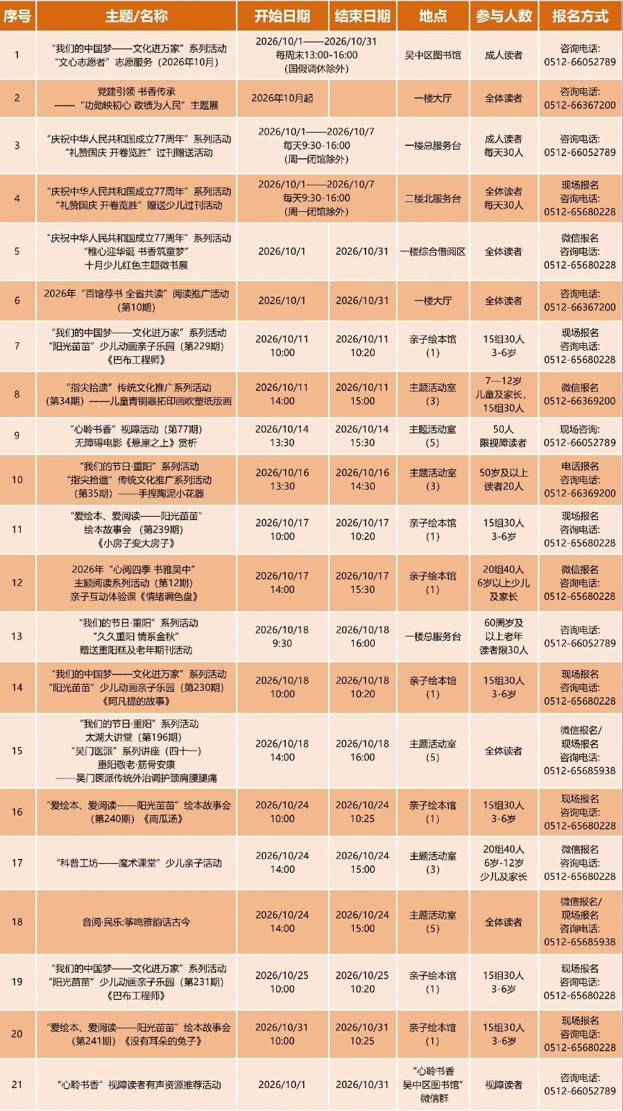 秋日文艺清单！10月好去处都在这~